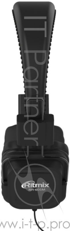 Наушники RITMIX RH-605M Black