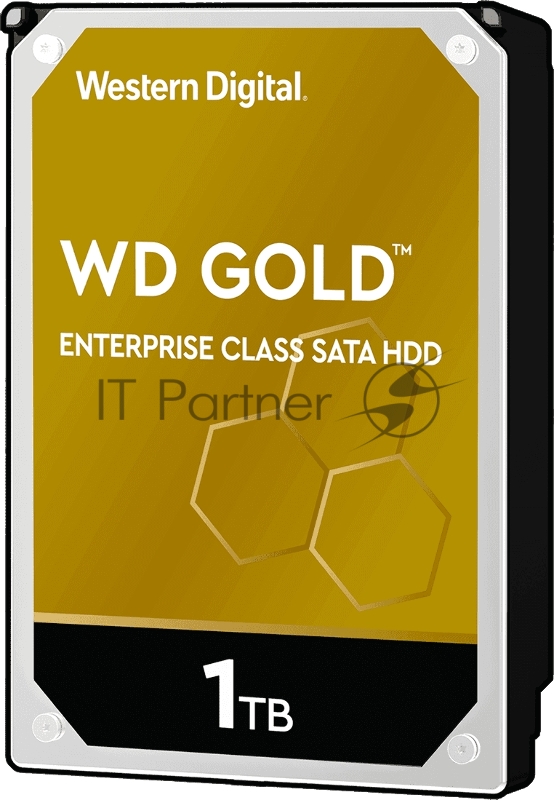 Жесткий диск 1TB WD Gold (WD1005FBYZ) {SATA III 6 Gb/s, 7200 rpm, 128Mb buffer} 3.5
