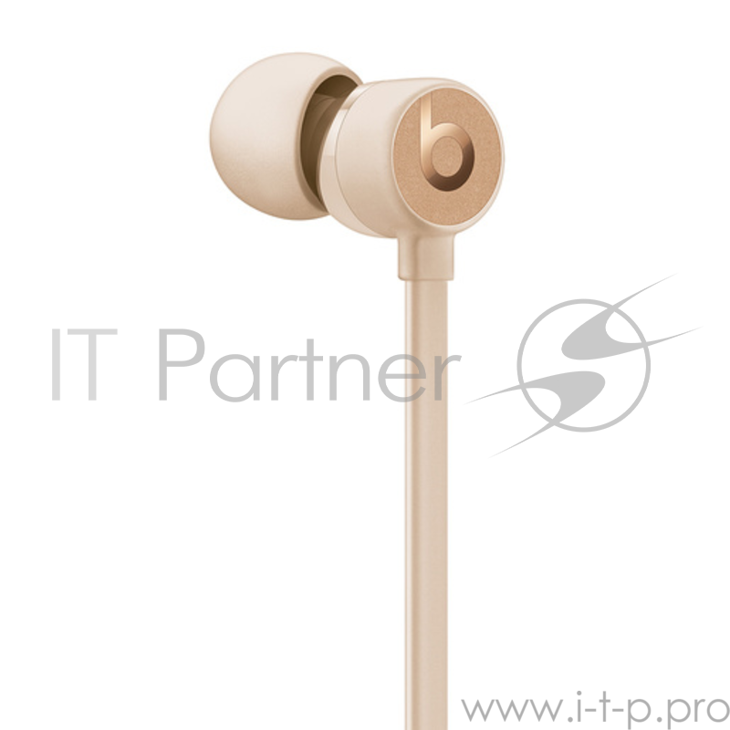 Наушники-вкладыши Beats urBeats3 с разъёмом Lightning, цвет Satin Gold «атласное золото»