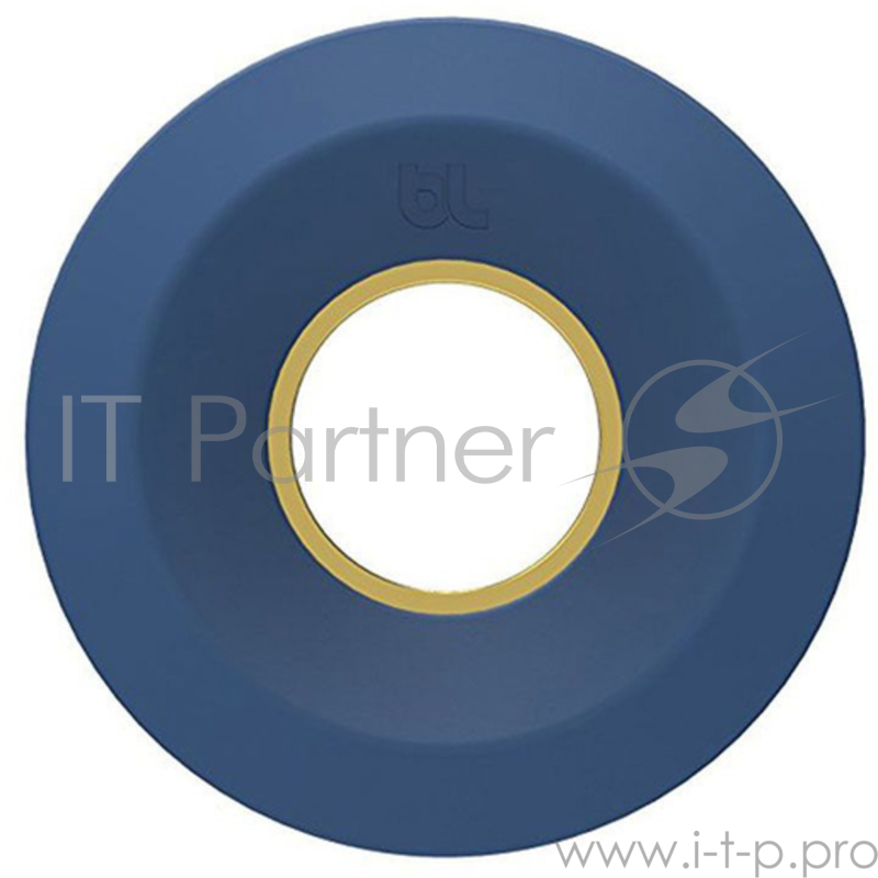 Держатель для наушников BlueloungeCableYoyo. Материал силикон. Цвет синий/золотой.