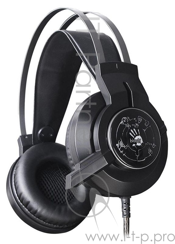 Наушники с микрофоном A4 Bloody G430 черный 2.2м мониторы оголовье