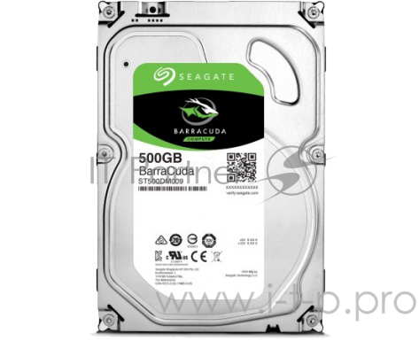 Жесткий диск 500Gb Seagate Barracuda (ST500DM009) {SATA 6 Гбит/с, 7200 rpm, 32mb buffer}