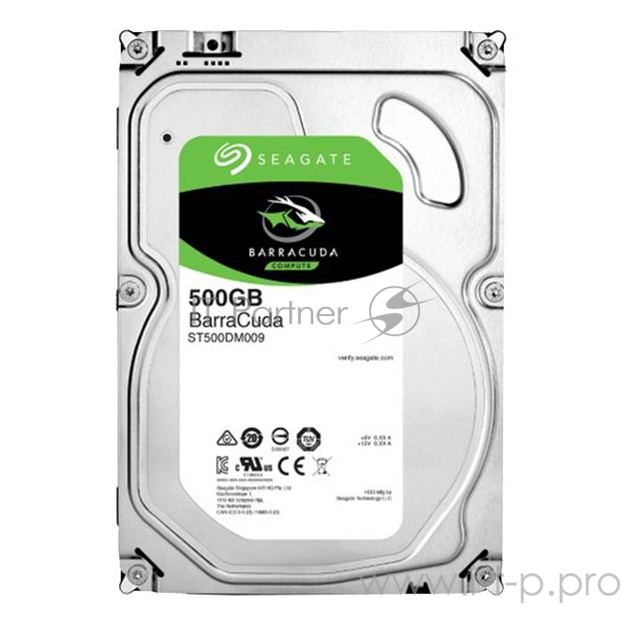 Жесткий диск 500Gb Seagate Barracuda (ST500DM009) {SATA 6 Гбит/с, 7200 rpm, 32mb buffer}