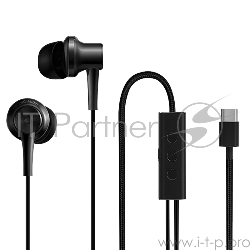 Наушники Xiaomi Mi Noise Cancelling Earphones (Type-C) (Black )