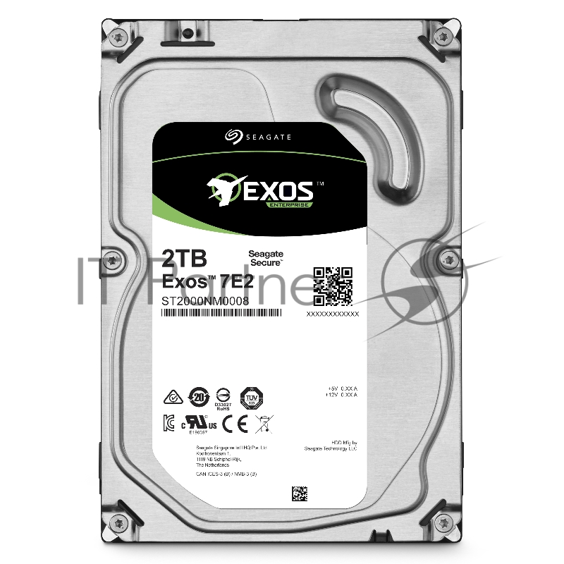 Жесткий диск 2TB Seagate Enterprise Capacity 3.5 HDD (ST2000NM0008) {SATA 6Gb/s, 7200 rpm, 128mb buffer, 3.5