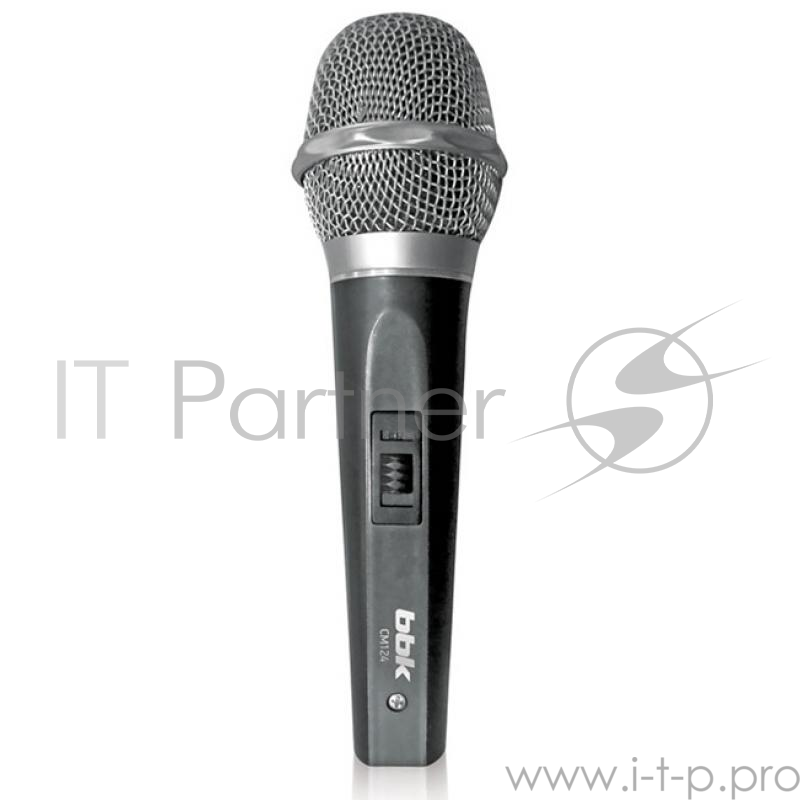 Микрофон проводной BBK CM124 3м серый