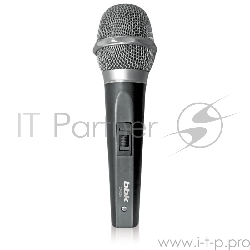 Микрофон проводной BBK CM124 3м серый