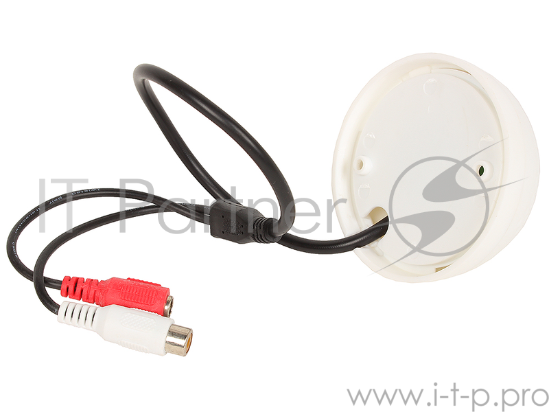 Высокочувствительный микрофон для видеосистем ORIENT VMC-07X, активный с АРУ, акустическая площадь до 100 м2, 100-5500 Гц, питание 6-12В, разъемы: RC