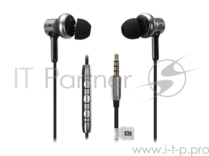 Наушники с микрофоном Xiaomi Mi In-Ear Headphones Pro HD Black