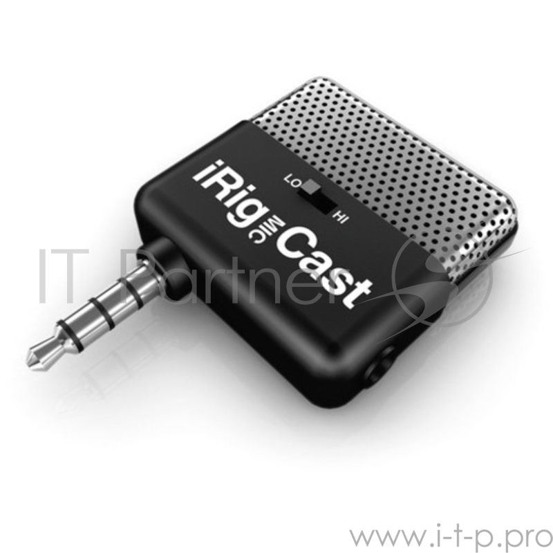 IK Multimedia iRig Mic Cast компактный микрофон для устройств на базе iOS и Android