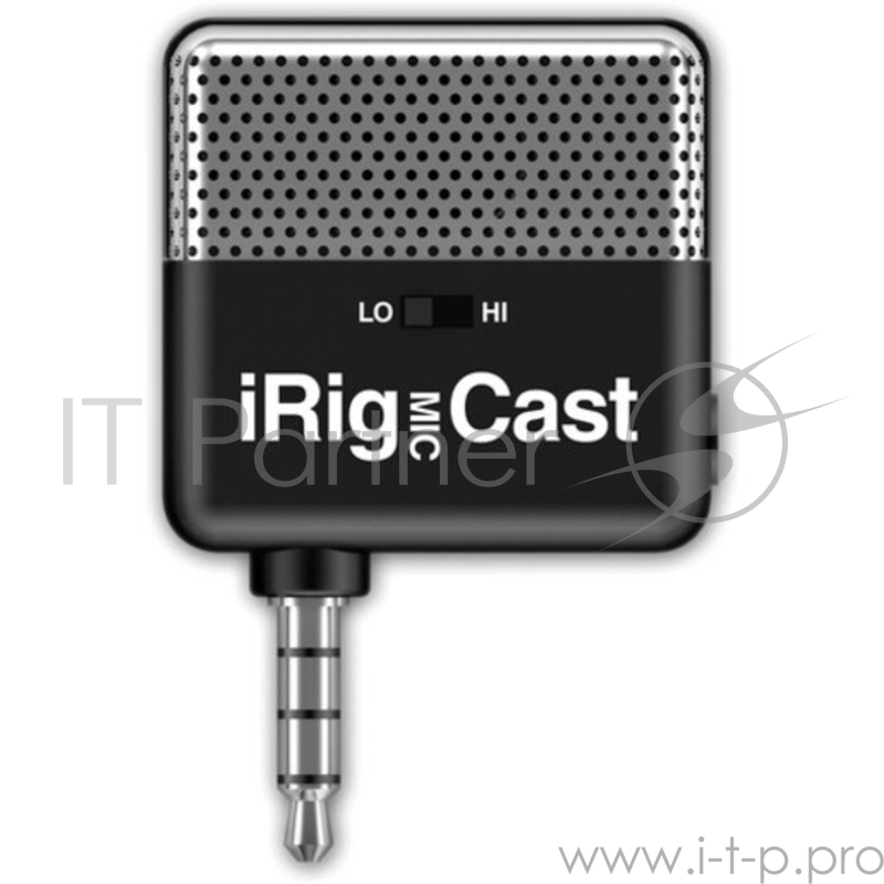 IK Multimedia iRig Mic Cast компактный микрофон для устройств на базе iOS и Android