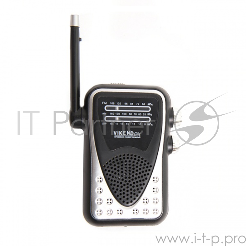 Радиоприемник VIKEND CITY, УКВ 64-108МГц,бат. 2*AA (не в компл.)