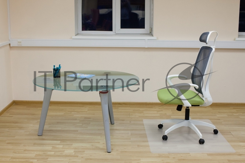 Коврик напольный Бюрократ 1019202 прямоугольный для паркета/ламината вспененный PP 120х90см