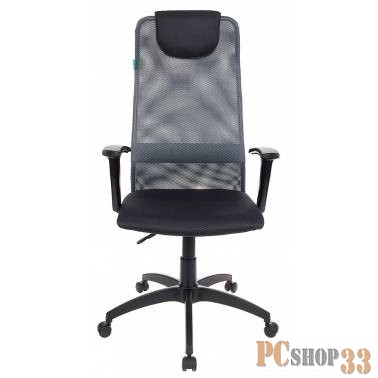 Офисное кресло или стул Кресло руководителя Бюрократ KB-8/DG/TW-12 серый TW-04 TW-12 сетка