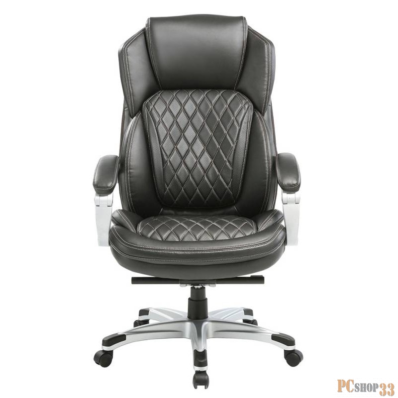 Офисное кресло или стул Кресло руководителя Бюрократ T-9915/BLACK черный рец.кожа/кожзам