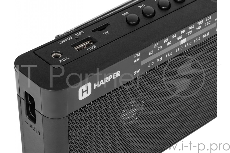 Радиоприёмник HARPER HDRS-377 black
