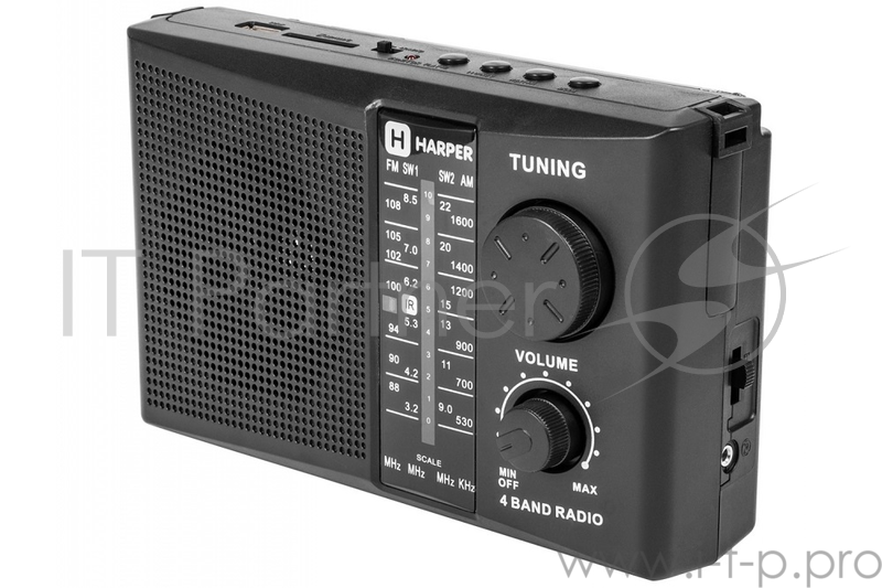 Радиоприёмник HARPER HDRS-288 black