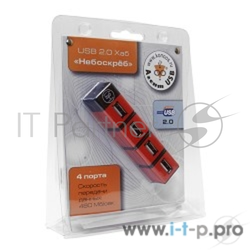 Контроллер HUB USB 2.0 Konoos UK-05