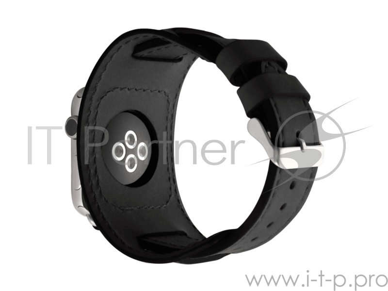 Ремешок Cozistyle широкий для Apple Watch 42”, черный Cozi Wide Leather Band for Apple Watch_42mm- Black