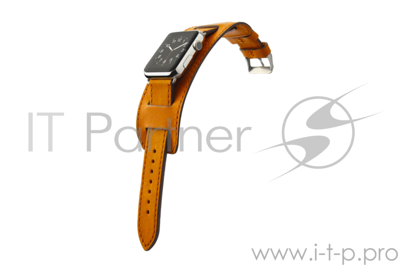 Ремешок Cozistyle широкий для Apple Watch 42”, светло-коричневый Cozi Wide Leather Band for Apple Watch_42mm- Light Brown