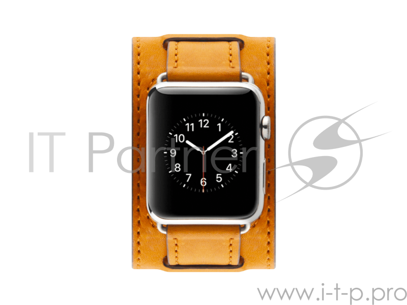 Ремешок Cozistyle широкий для Apple Watch 42”, светло-коричневый Cozi Wide Leather Band for Apple Watch_42mm- Light Brown