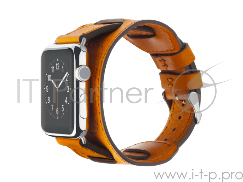 Ремешок Cozistyle широкий для Apple Watch 42”, светло-коричневый Cozi Wide Leather Band for Apple Watch_42mm- Light Brown