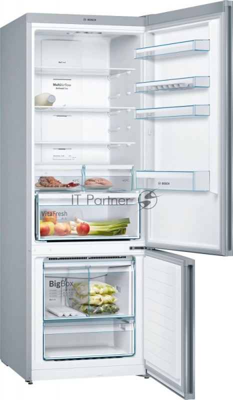 Холодильник Bosch KGN56VI20R нержавеющая сталь (двухкамерный)