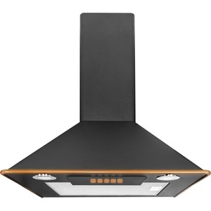 Вытяжка Kuppersberg Настенная вытяжка, ширина 60 см, отвод/рециркуляция, 800 м3/час, электронное управление, 3 скорости,светодиодное освещение 2х4 Вт, таймер, анодированный алюминиевый жироулавливающий фильтр, угольный фильтр С6С (опция), 42-58 дБ, ц