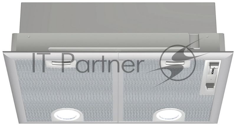 Вытяжка встраиваемая Bosch DHL555BL серебристый управление: ползунковое (2 мотора)