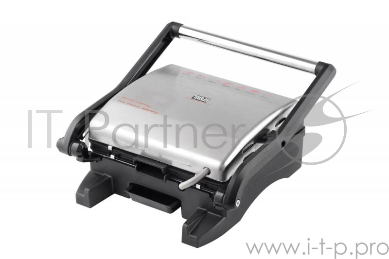 Электрогриль GFGril GF-130 Plate Free 1800Вт серебристый/черный