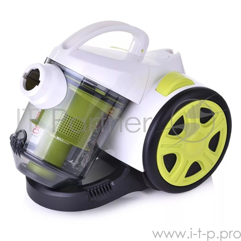 Пылесос Magnit RMV-1800, 1400 Вт, бел/зел