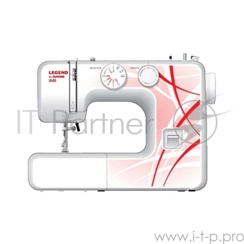 Швейная машина Janome Legend LE20 белый/рисунок