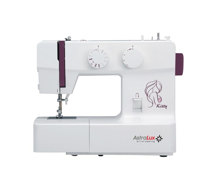 Швейная машина Astralux Kitty белый/рисунок