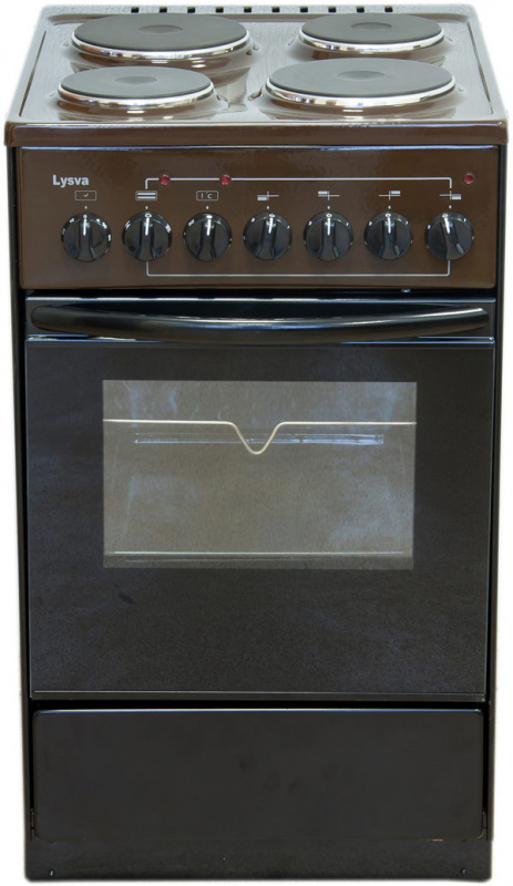 Плита Электрическая Лысьва ЭП 43р3 коричневый эмаль