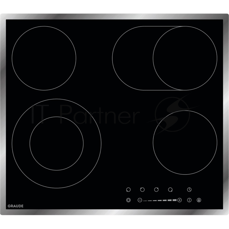 Встраиваемые электрические панели Graude EK 60.2 E черный