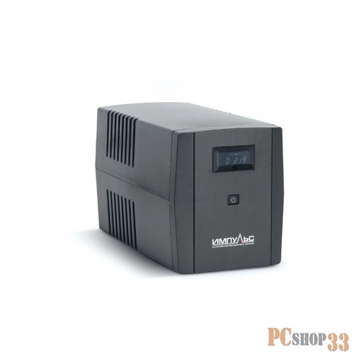 Импульс Импульс ИБП Юниор Смарт 1500 {1500 ВА/800 Вт, LCD, АКБ 2х7.5Ач, SCHUKOx4},черный {00-КБ001553}