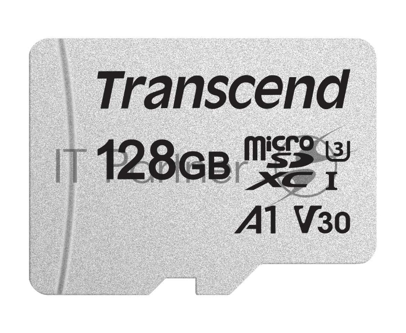 Флеш карта microSD 128GB Transcend microSDXC Class 10 UHS-I U3, V30, A1, (без адаптера), TLC