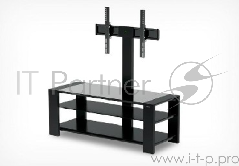 Стол Holder TV-32110 черн.мат.+черн. ст.