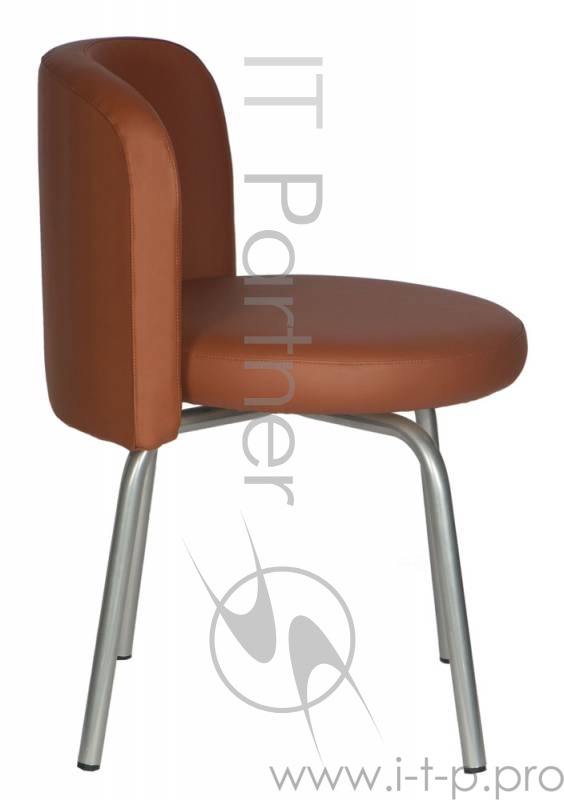 Стул Бюрократ KF-2/Or-07 вращающийся коричневый Or-07 искусственная кожа