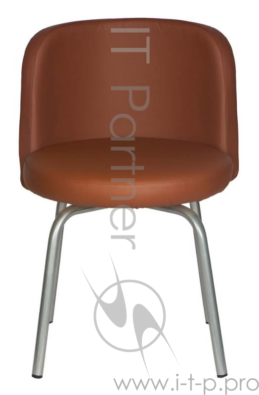 Стул Бюрократ KF-2/Or-07 вращающийся коричневый Or-07 искусственная кожа