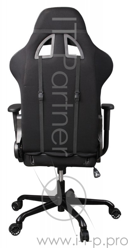 Кресло руководителя Бюрократ 771/Grey+bl серый ткань крестовина металлическая