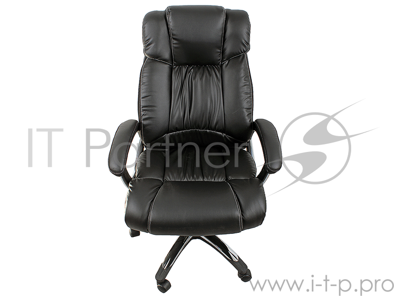 Кресло руководителя COLLEGE H-8766L-1 шоколад экокожа, 120 кг, подлокотники кожа/хром, крестовина хром, (ШxГxВ), см 71x74x111-121