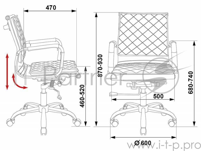 Кресло руководителя Бюрократ CH-991-Low/Ivory низкая спинка слоновая кость искусственная кожа крестовина хром