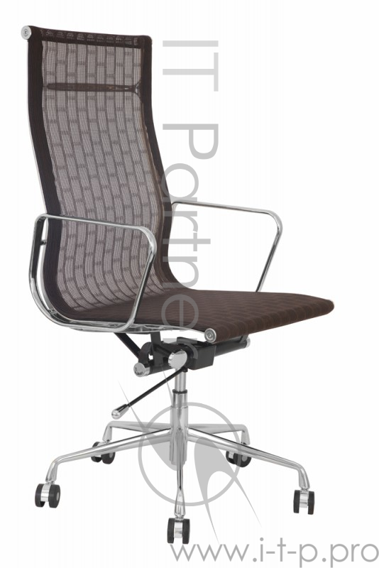 Кресло Бюрократ CH-996/007 коричневый сетка крестовина металлическая