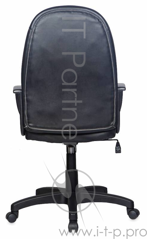 Кресло руководителя Бюрократ CH-826/B+WH вставки белый сиденье черный искусственная кожа