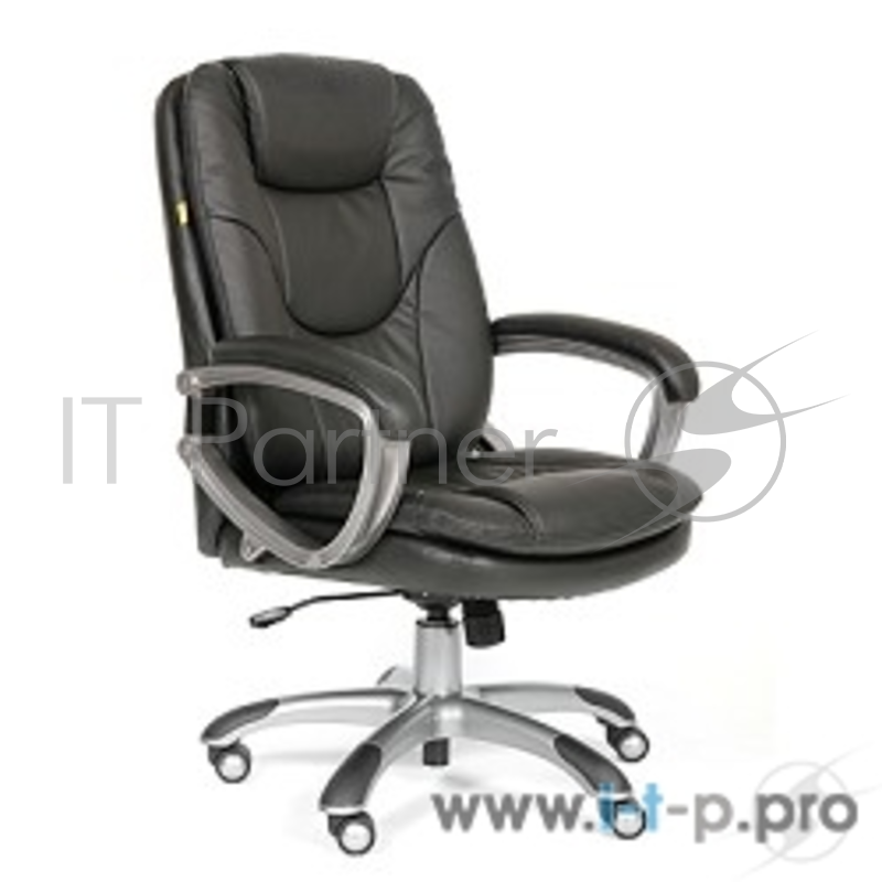Офисные кресла Офисное кресло Chairman 668 pu экопремиум 0007 черный , Россия (6082571)
