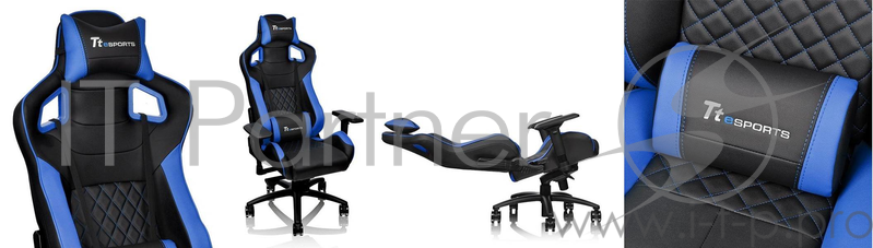 кресло Gamin Chair Thermaltake GTF 100 Black&Blue