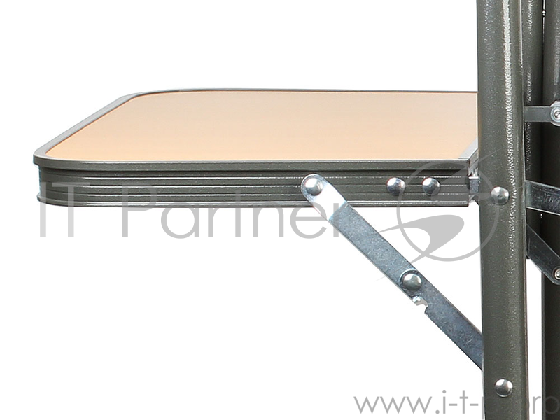 Кресло Camping World Mister (с боковым откидным столиком, цвет зеленый, нагрузка 130кг, вес 3,75)