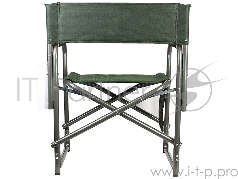 Кресло Camping World Commander (с боковыми карманами, мягкое сиденье и спинка, вес 3кг, цвет - зеленый)