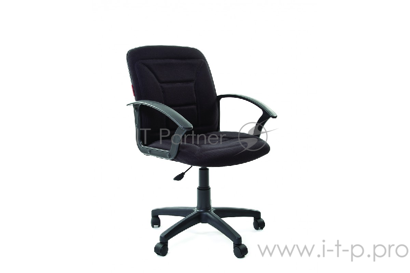 Кресло Chairman 627 чёрное (ткань С-3, пластик, газпатрон 3 кл, ролики)